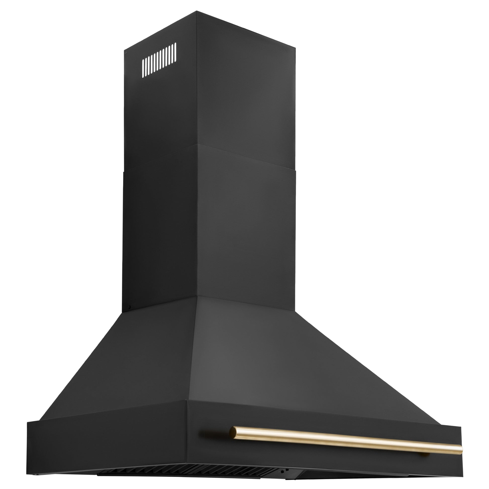 ZLINE 36" Autograph Edition Kitchen Package with Black Stainless Steel Dual Fuel Range and Range Hood with Polished Gold Accents (2AKP-RABRH36-G) - KB&A The Home Improvement Store
