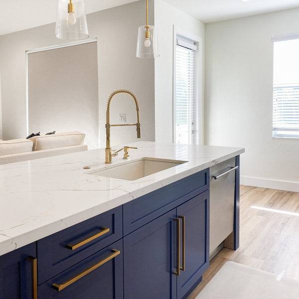 ZLINE Sierra Kitchen Faucet (SRA-KF-POLISHED GOLD) - KB&A The Home Improvement Store