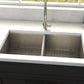 ZLINE 36 in. Anton Undermount Double Bowl Kitchen Sink with Bottom Grid (SR50D-36S) - KB&A The Home Improvement Store