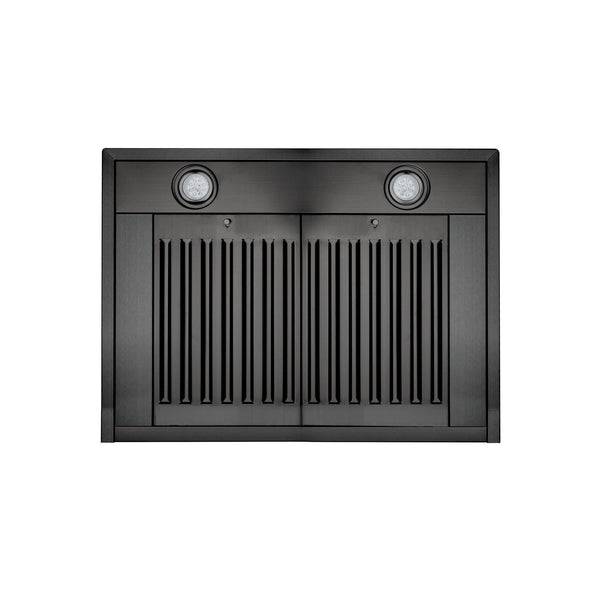 36" ZLINE Convertible Vent Wall Mount Range Hood in Black Stainless Steel (BSKBN-36) - KB&A The Home Improvement Store