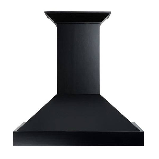 30" ZLINE Convertible Vent Wooden Wall Mount Range Hood in Black (KBCC-30) - KB&A The Home Improvement Store